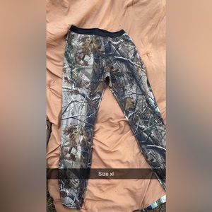 Camo hunting leggings